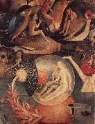 BOSCH, Hieronymus Der Garten der Luste.Ausschnitt:Das Paar in der Kugel oil painting